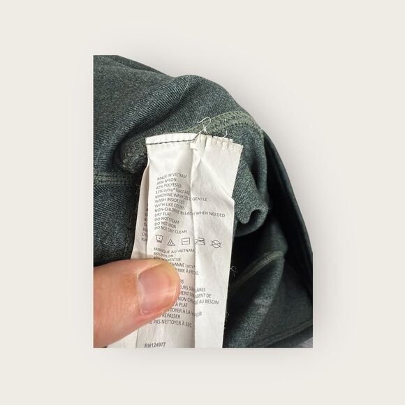 PrAna Pillar 7/8 Leggings in Jadeite Heather Size Large - Picture 8 of 8